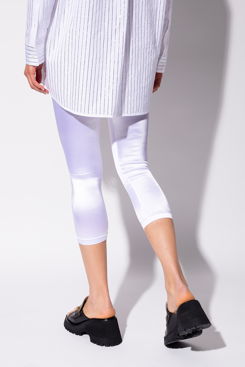 紺野 Shimmering leggings Junya Watanabe Comme des Garçons